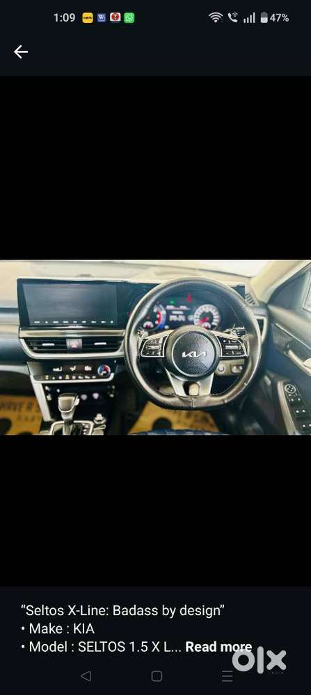 Kia Seltos 1.5 X-line Diesel At, 2022, Diesel