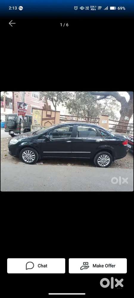 Fiat Linea Emotion 2011 Diesel Car
