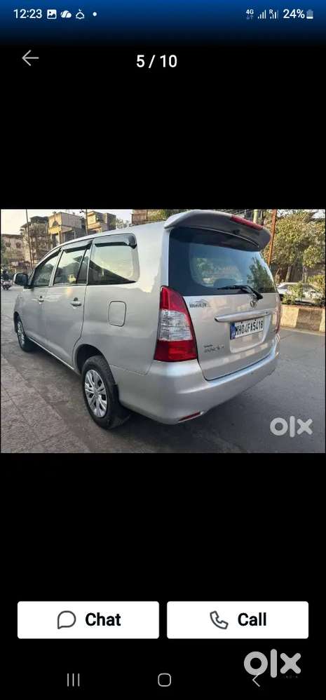 Toyota Innova 2012 Diesel 108000 Km Driven Prize Final Hai