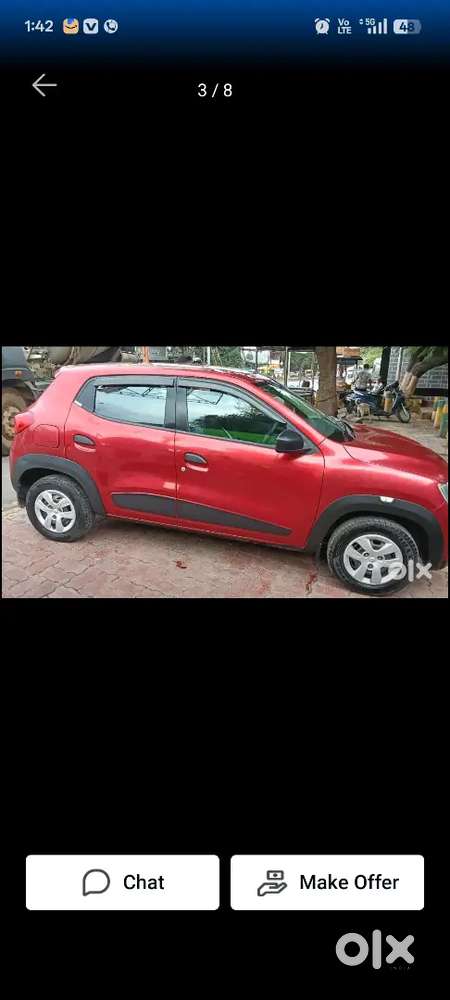 Renault Kwid 2016 Petrol 46000 Km Driven