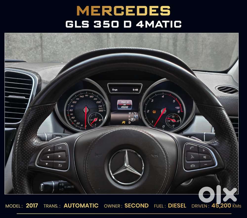 Mercedes-benz Gls 350d 4matic, 2017, Diesel
