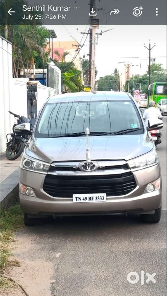 Toyota Innova Crysta Zx 2.4 Diesel 7 Seater, 2016, Diesel