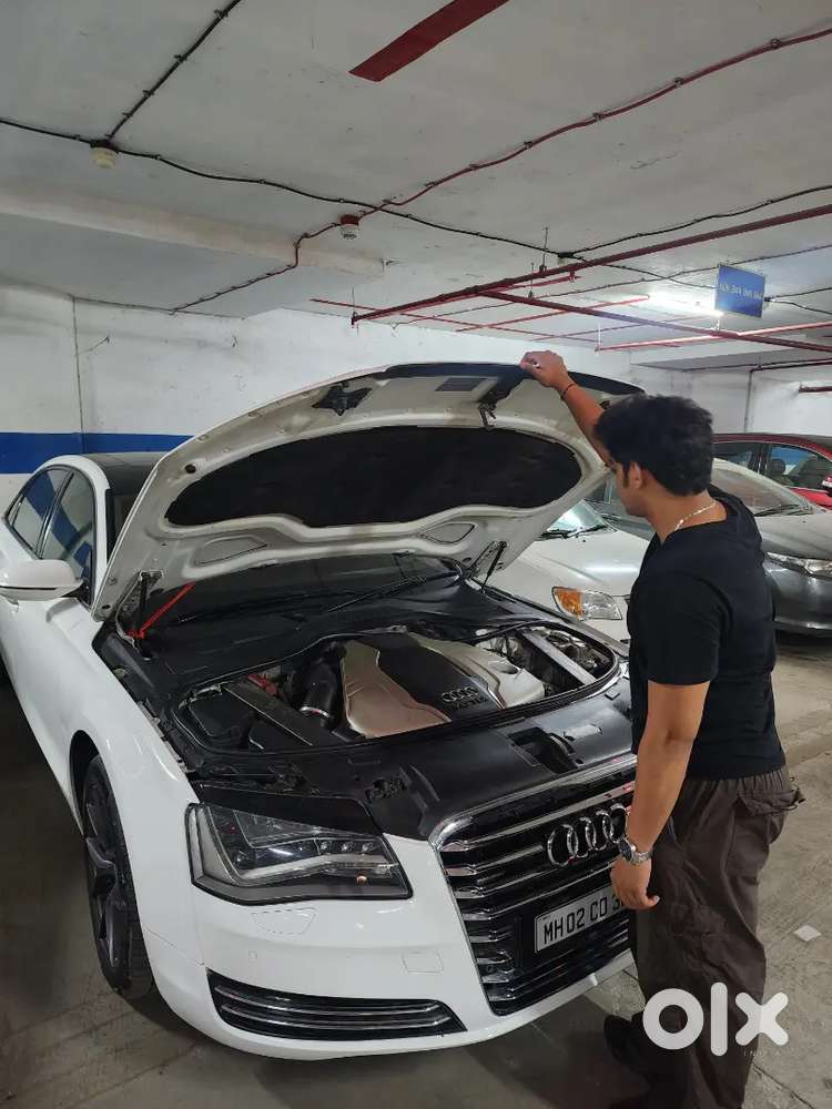 Audi A8l In Pristine White Color [take And Drive Condition]