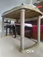 Dining table with chair