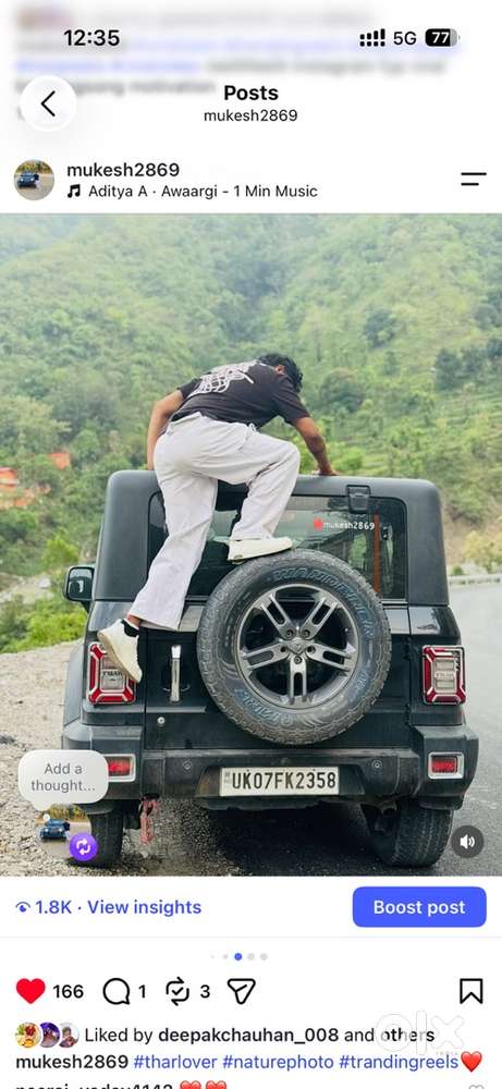Mahindra Thar.e Diesel Manual 2023