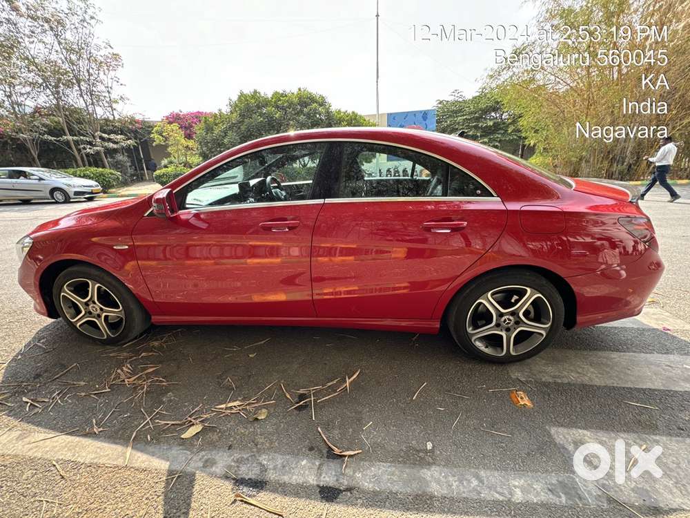 Mercedes-benz Cla Diesel 200 D Sport 2019 Jupiter Red Colour