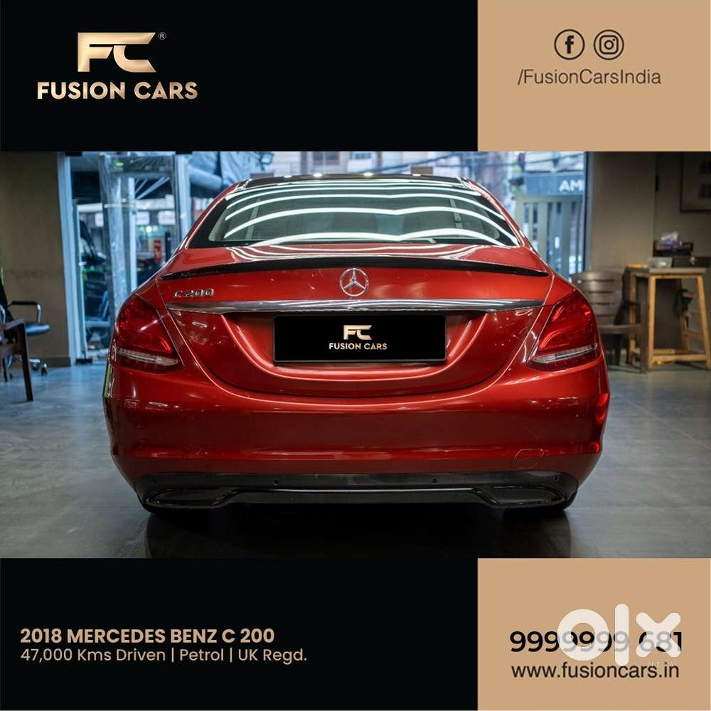 Mercedes-benz C-class C 200, 2018, Petrol