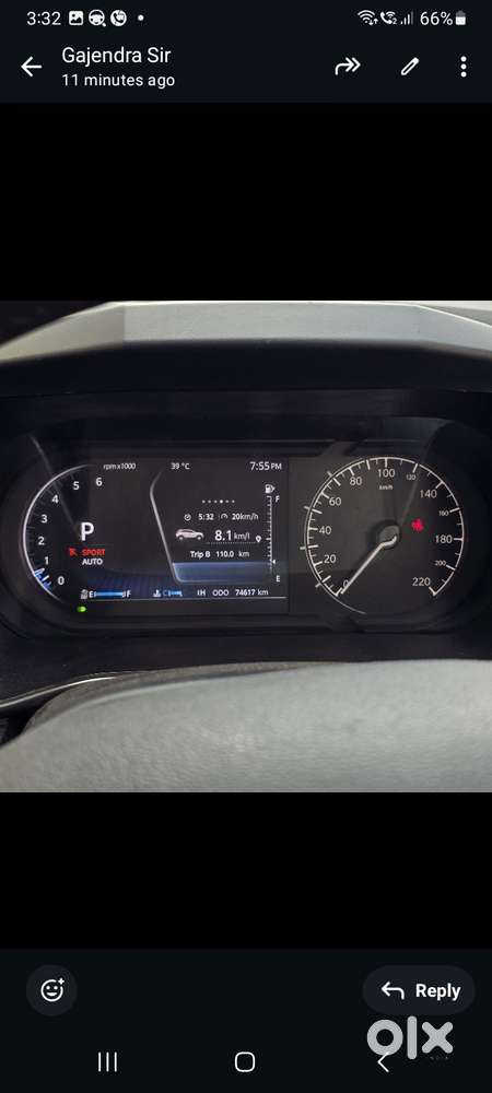 Tata Harrier Xza Plus At, 2020, Diesel