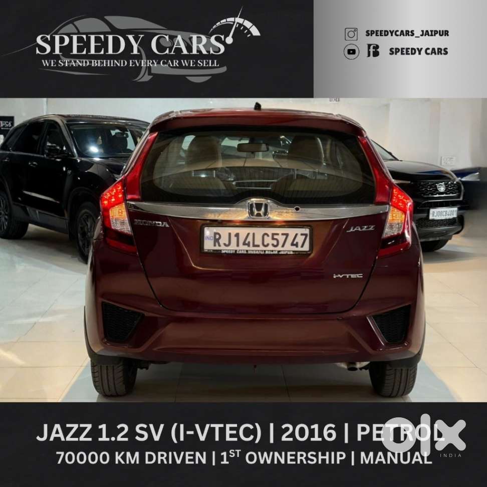 Honda Jazz 1.2 Sv I-vtec At, 2016, Petrol