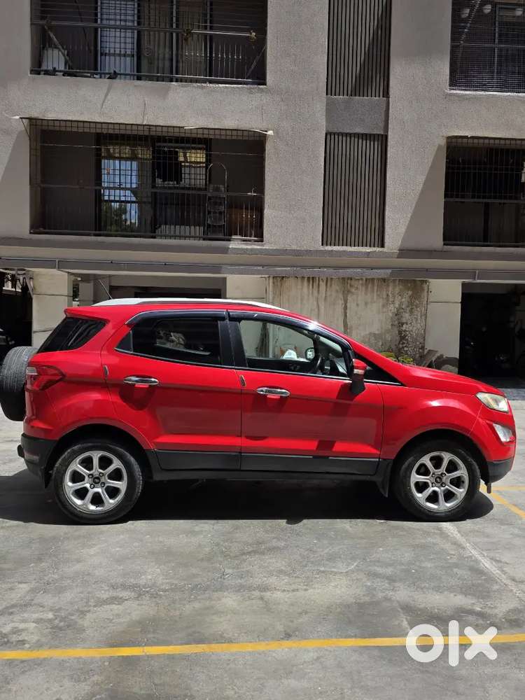 Ford Ecosport Titanium+ Automatic  Single Owner  Race Red Colour