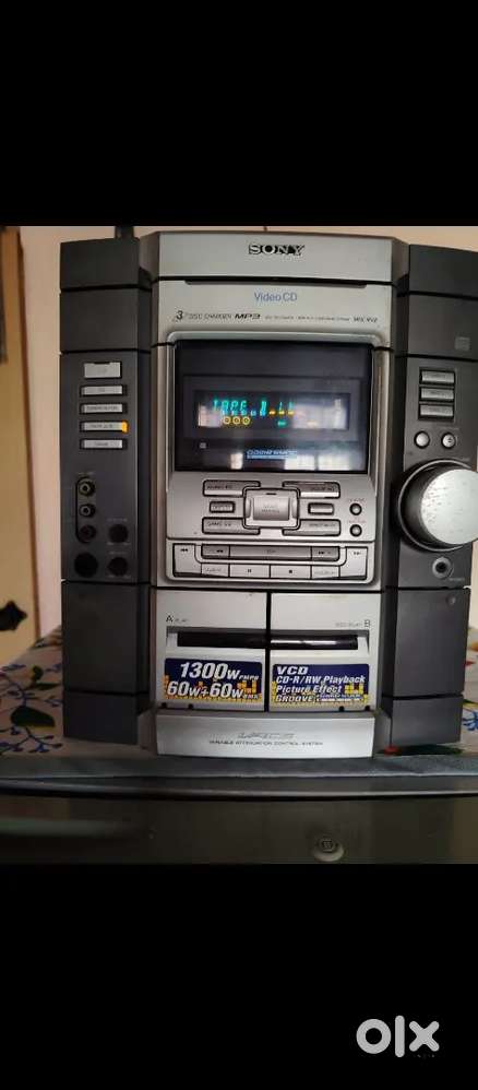 Sony RV2 music system and other items for sale.