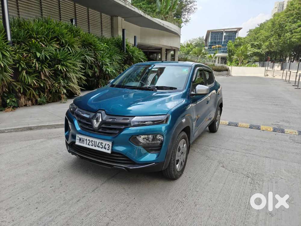 Renault Kwid Rxt Amt (automatic) Petrol  Zanskar Blue  22,800 Km