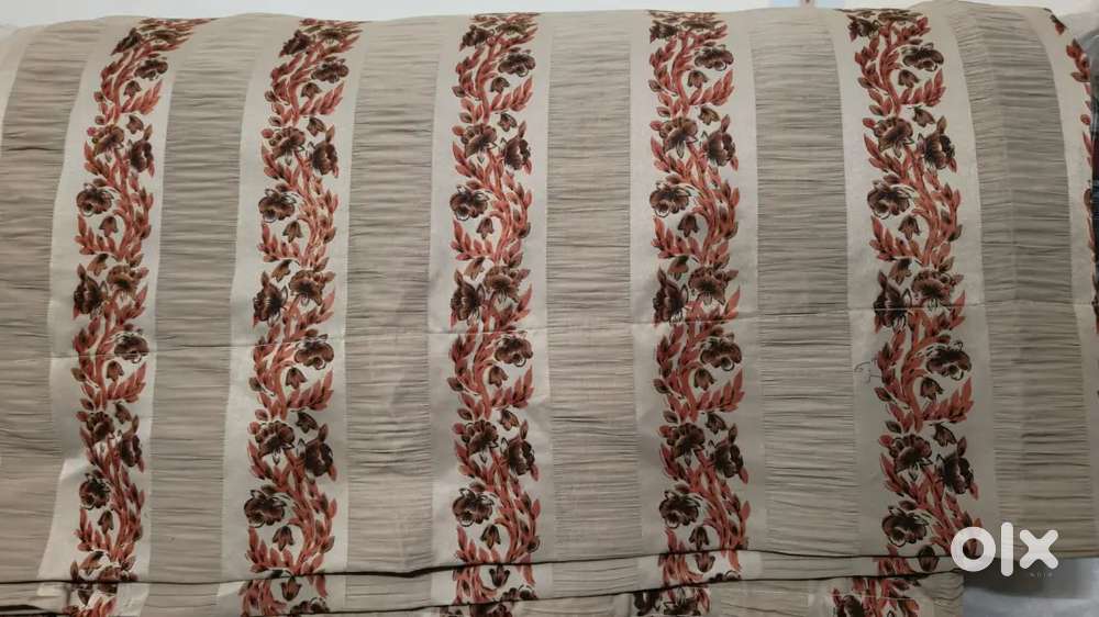 Curtains with lining  for doors.