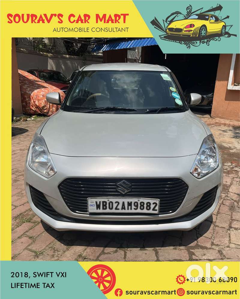 Maruti Suzuki Swift Vxi + Manual, 2018, Petrol