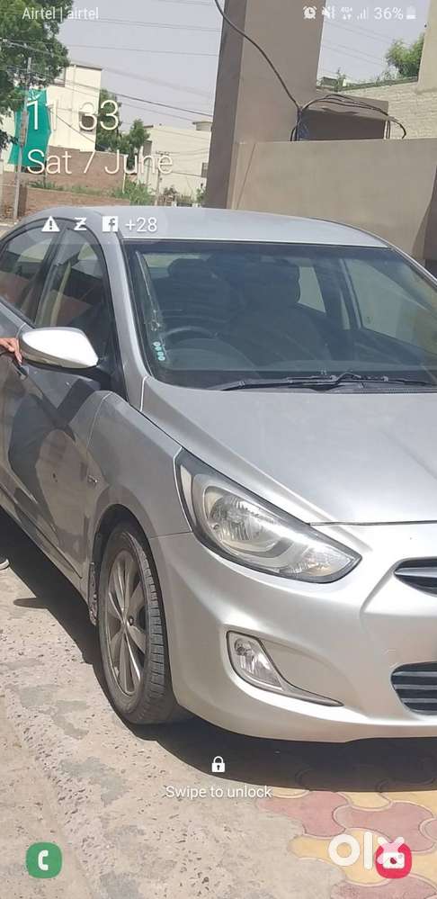 Verna Automatic, Top Model, Push Start, 6 Airbag, 59k, Avg 18-21 Kmpl