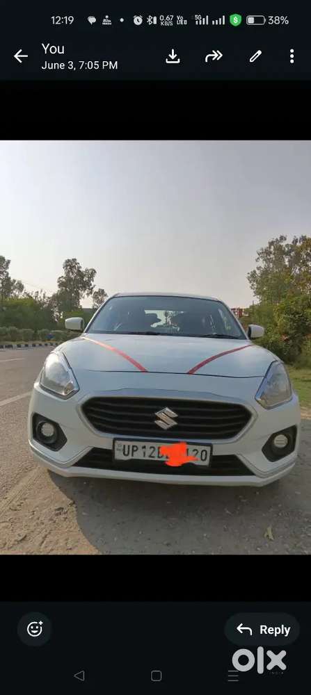 Maruti Suzuki Dzire 2020 Cng & Hybrids 60000 Km Driven