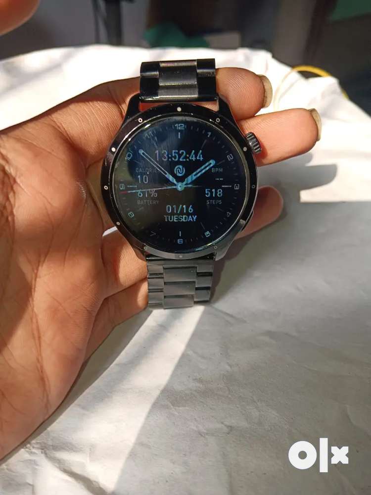 Noisefit mettle black smartwatch Men 1758320819