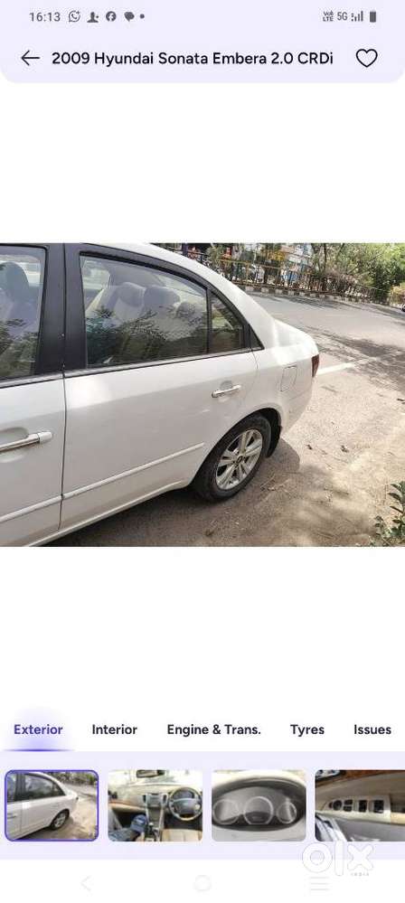 Hyundai Sonata Embera 2.0l Crdi Mt, 2009, Diesel