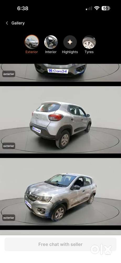 Renault Kwid 2016 Petrol Well Maintained