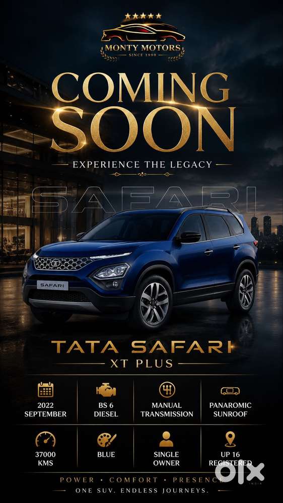 Tata Safari 2.0 Kryotec Xt Plus, 2022, Diesel
