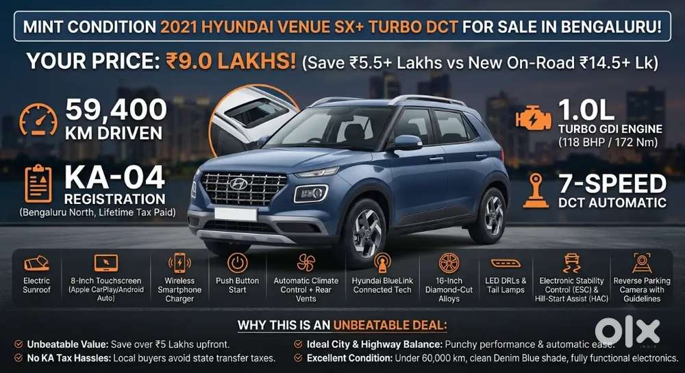 Hyundai Venue Turbo 2021