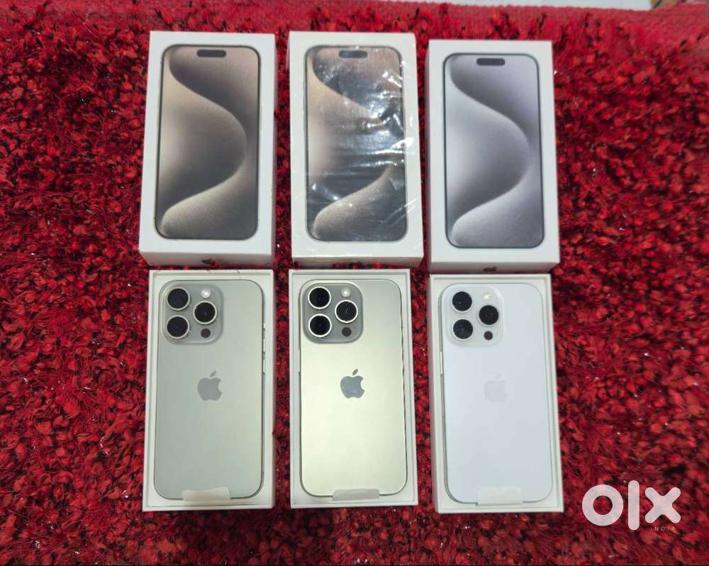 NOT JUST A PHONE ITS A PRO MOVE !! BRAND NEW IPHONE 15 PRO WITH BOX