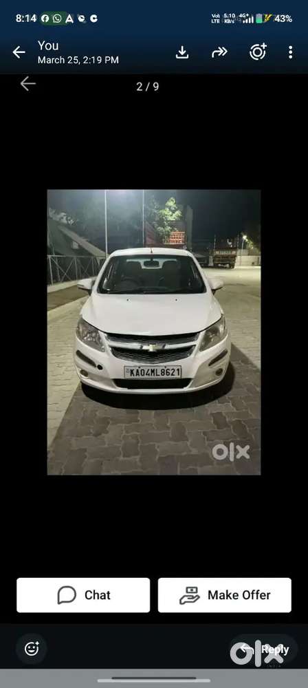 Chevrolet Sail 2013 Diesel Well Maintained