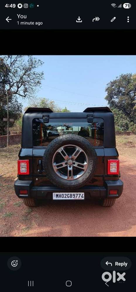 Mahindra Thar Lx D 4wd At, 2024, Diesel