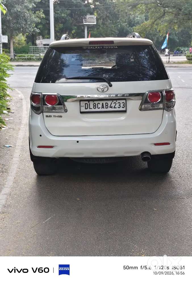 Toyota Fortuner Diesel Manual 2015 Delhi Registration
