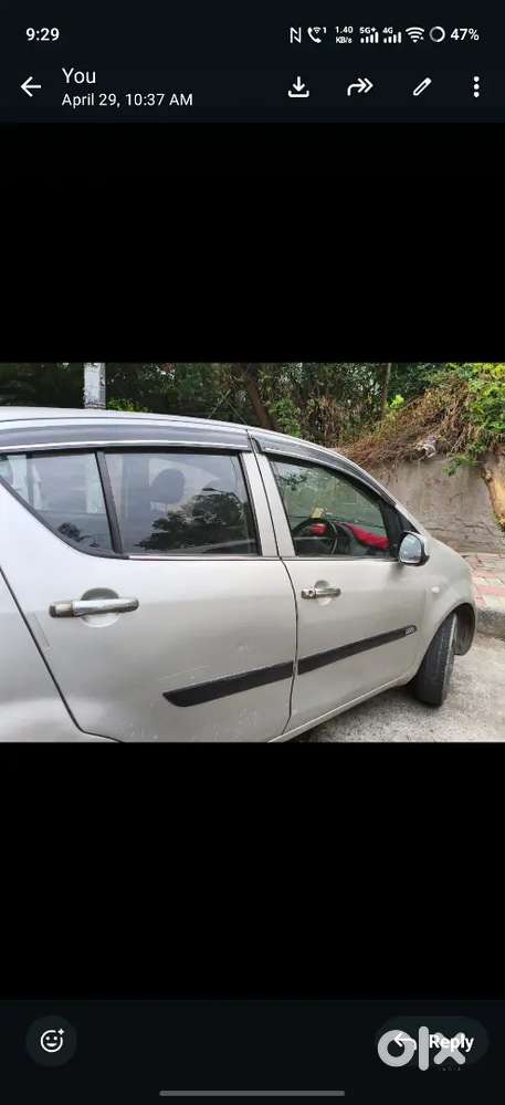 Good Condition Silver Colour Car