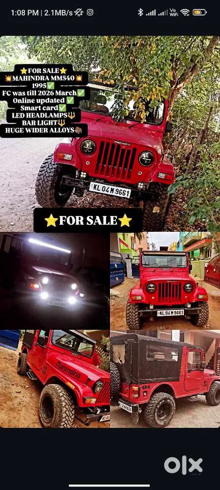 Mahindra Jeep Mm 540 1995
