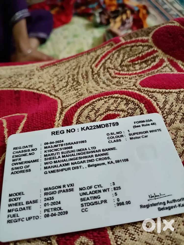 Maruti Suzuki Wagon R Flex Fuel 2024 Petrol 15000 Km Driven