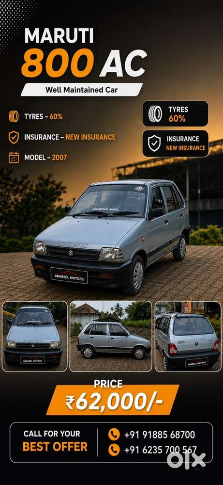Maruti Suzuki 800 2007 Petrol Well Maintained