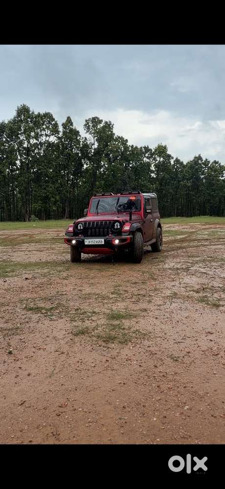 Mahindra Thar 2021 Diesel Manual Grey Colour Fully Modified .