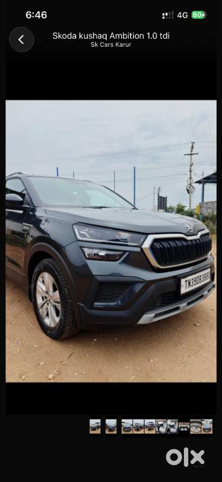 Skoda Kushaq 1.0 Tsi Ambition, 2023, Petrol