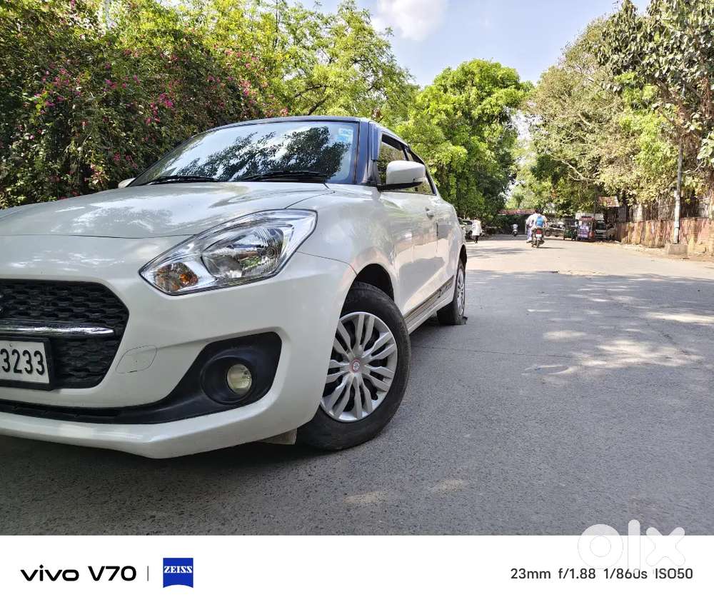 Maruti Suzuki Swift 2019 Cng 1 Owner Full Insurance White Colour