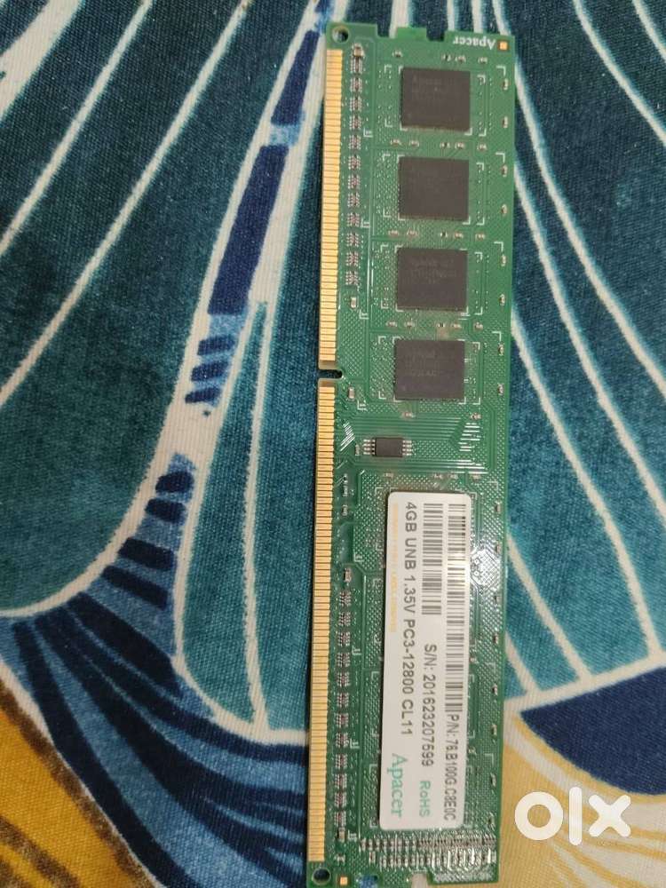 4GB DDR3 1600MHz Desktop RAM