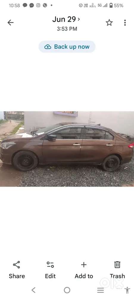 Maruti Suzuki Ciaz Vdi 2016 Second Owner