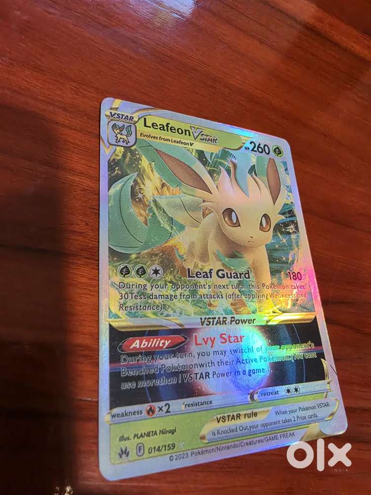 Pokmon Leafeon VSTAR Card (Original, Mint Condition) - Other Hobbies in  undefined, - 1841978852