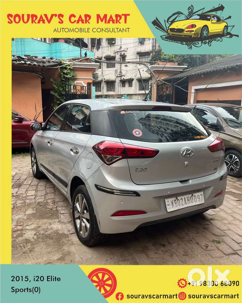 Hyundai I20 Sportz Option 1.2, 2015, Petrol