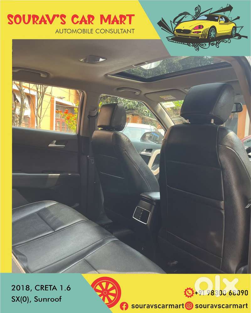 Hyundai Creta 1.6 Sx (o), 2018, Petrol