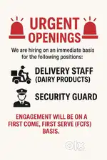Delivery & Security personnel