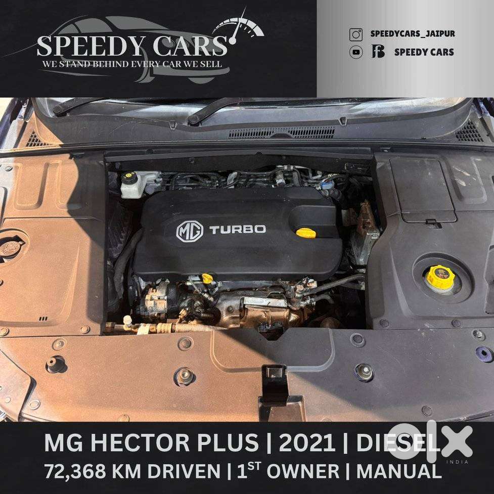 Mg Hector Plus 2.0 Select Diesel Turbo 7 Str, 2021, Diesel