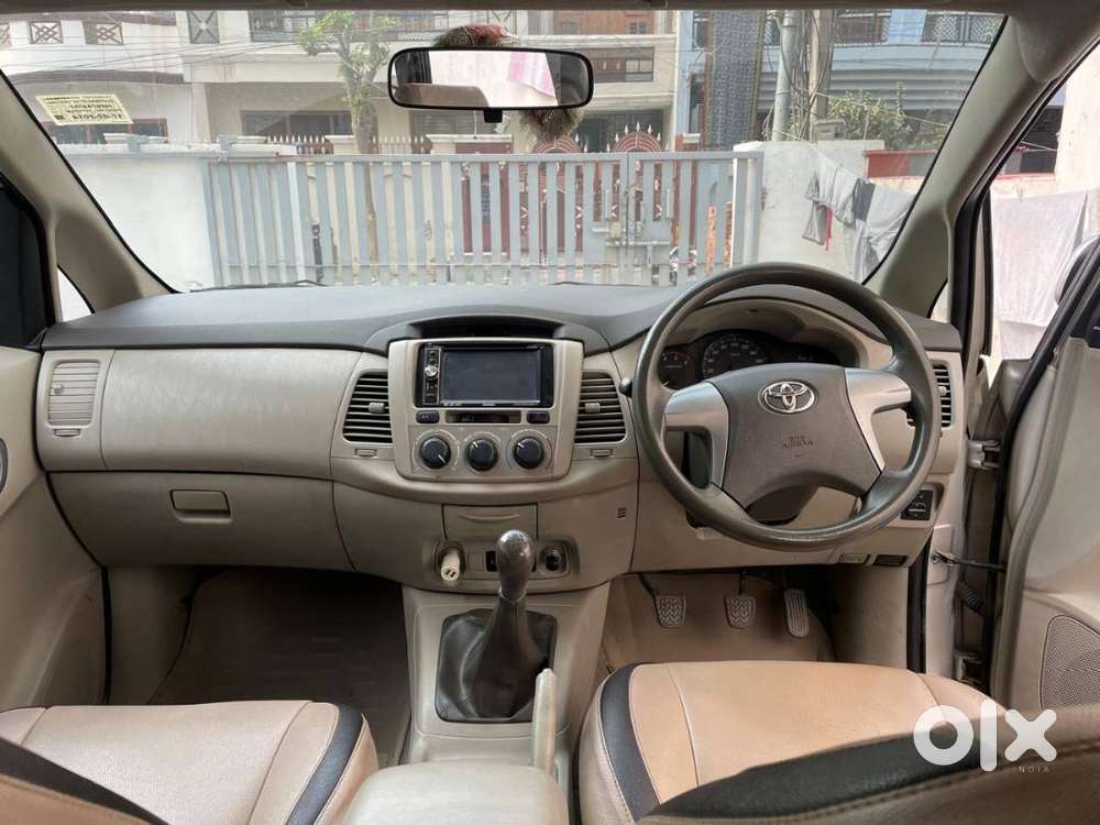 The Car Is Toyota December 2013 Innova Gx Model With A Manual Gear Box