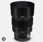 Sony 85mm lens 1.8