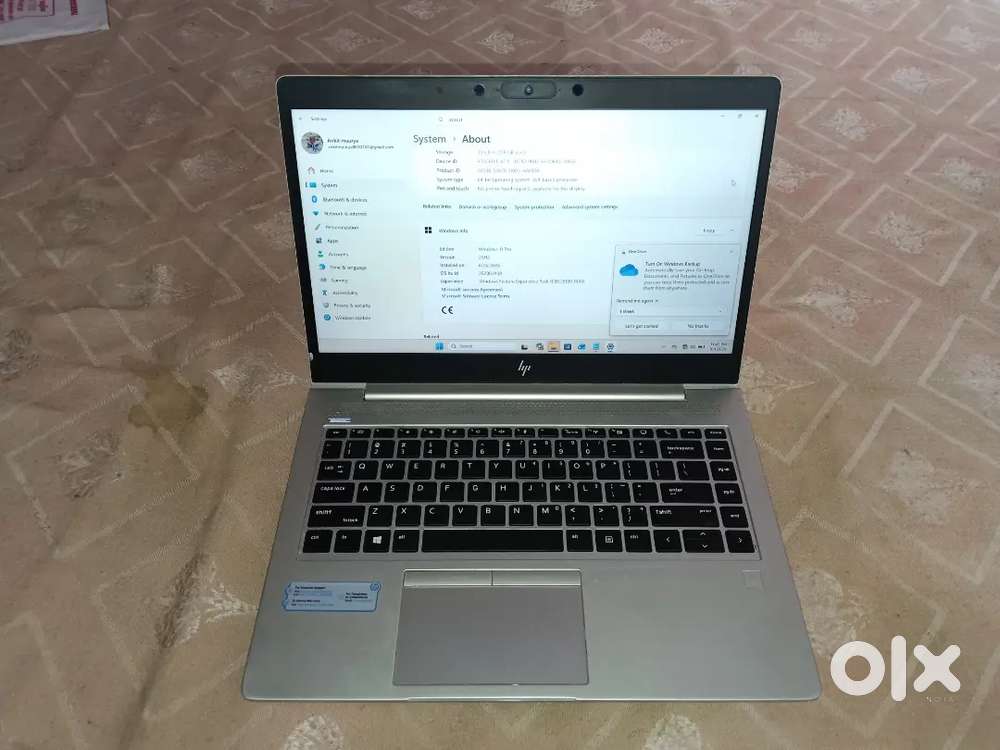 Hp elitebook 745 g6 with charger