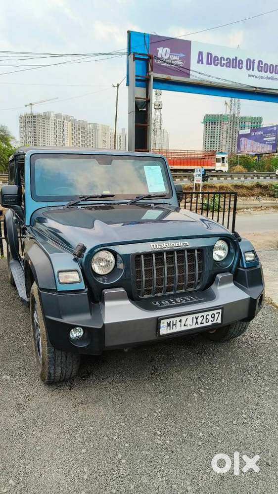 Mahindra Thar Lx Convertible Top Diesel Mt 4wd, 2022, Diesel