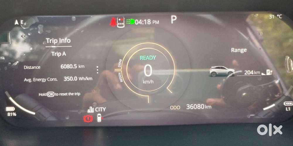 Tata Nexon Ev Empowered Plus A 45 Red Dark Edition, 2025, Electric