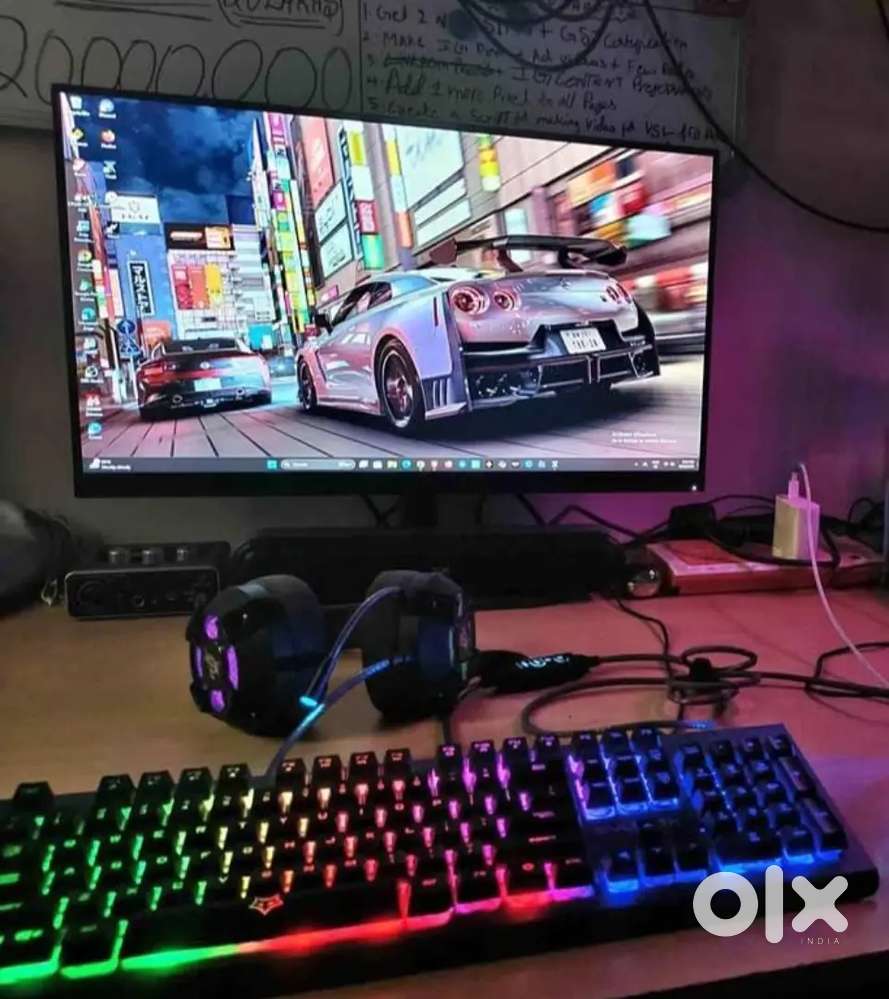 Dell Gaming and editing PC core i7  Ram - 16GB*  *27* inch  4k moni