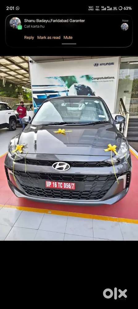 Hyundai Aura 1.2 S 2016 Cng Manual